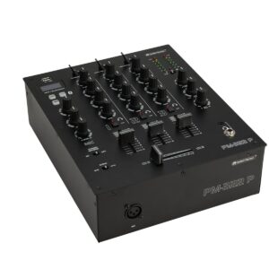 OMNITRONIC PM-322P 3-channel DJ Mixer with Bluetooth & USB Player