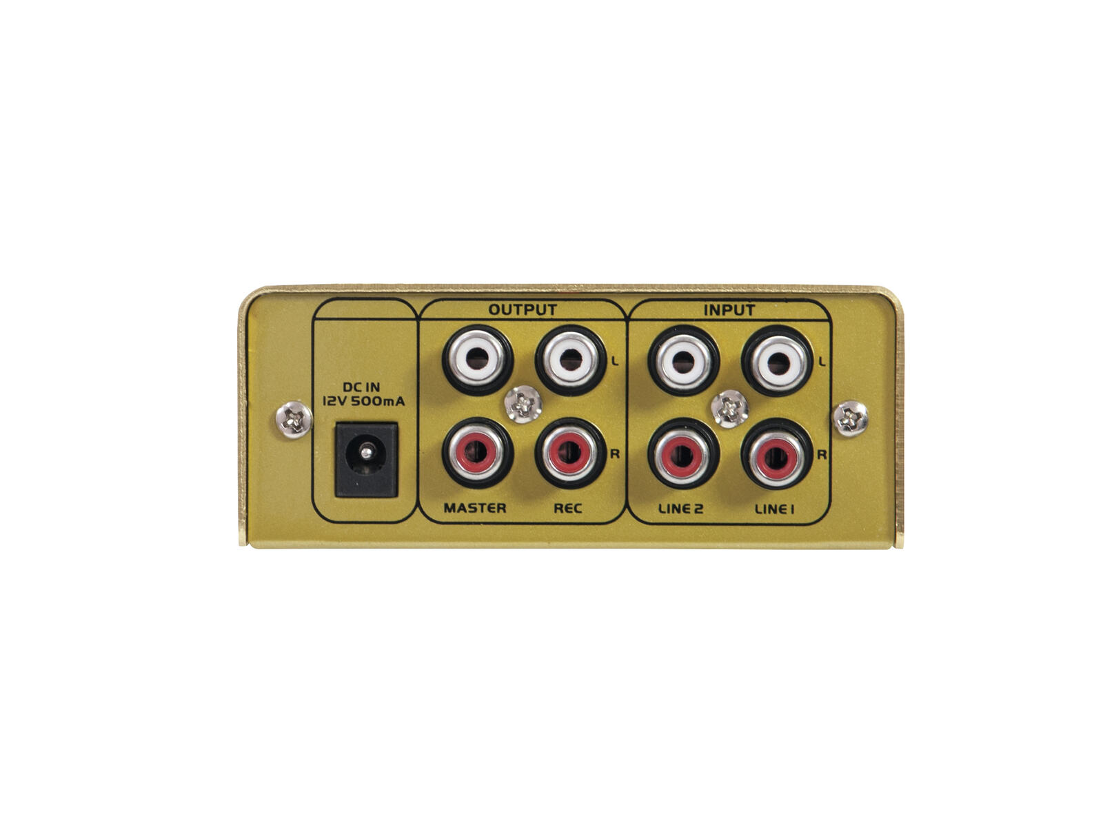 OMNITRONIC GNOME-202 Mini Mixer gold - Image 5
