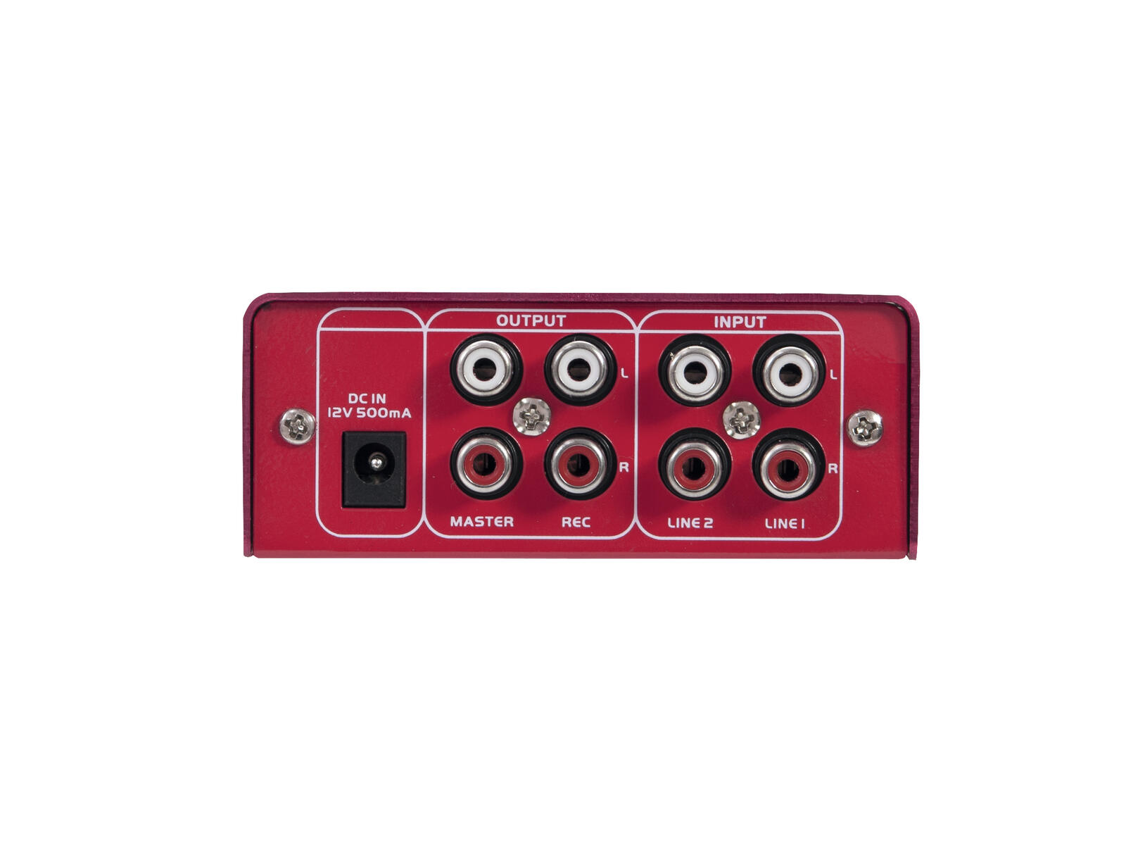 OMNITRONIC GNOME-202 Mini Mixer red - Image 5