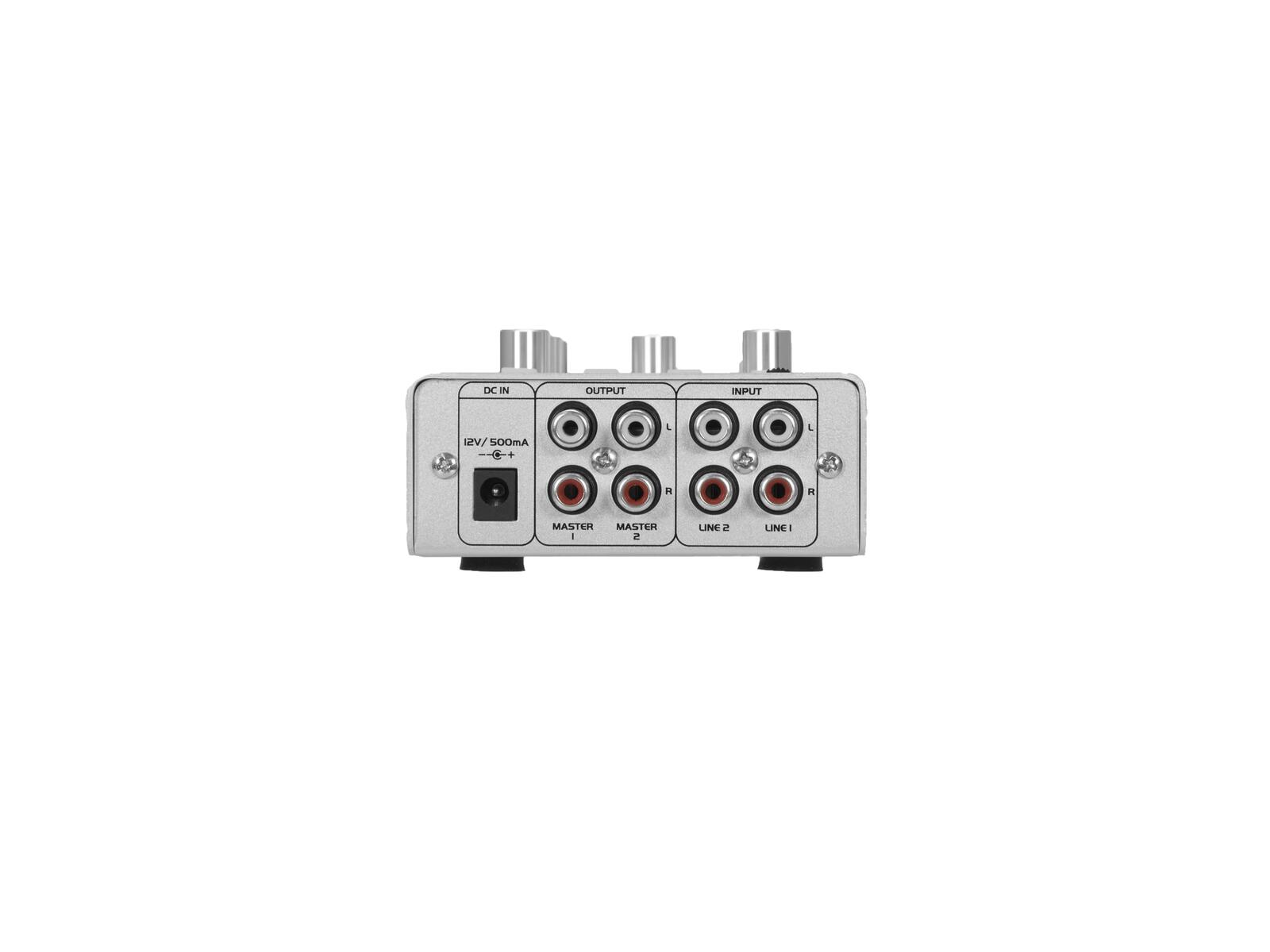 OMNITRONIC GNOME-202P Mini Mixer silver - Image 4