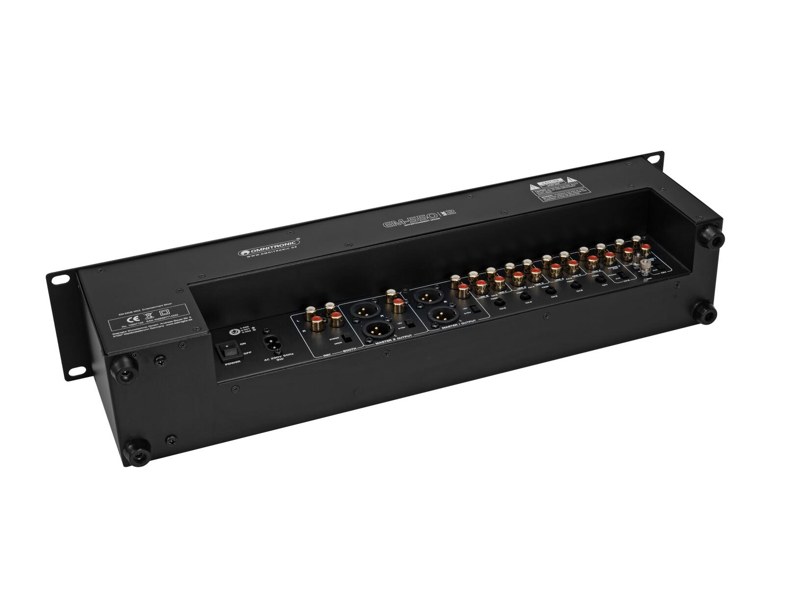 OMNITRONIC EM-550B MK2 Entertainment Mixer - Image 3