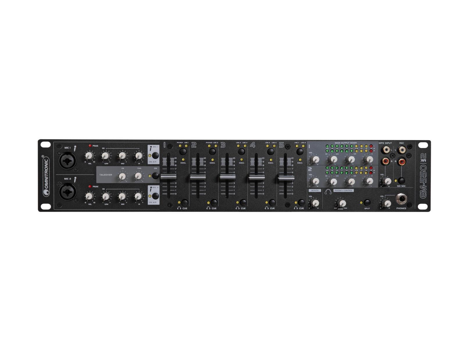 OMNITRONIC EM-550B MK2 Entertainment Mixer - Image 5