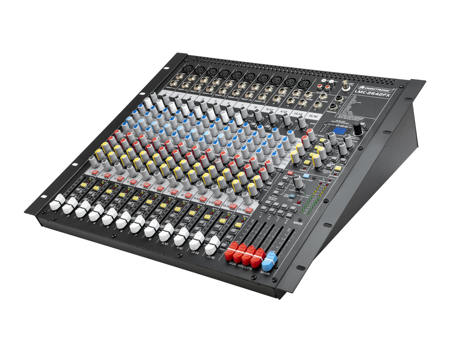 OMNITRONIC LMC-2642FX USB Mixing Console - Image 2