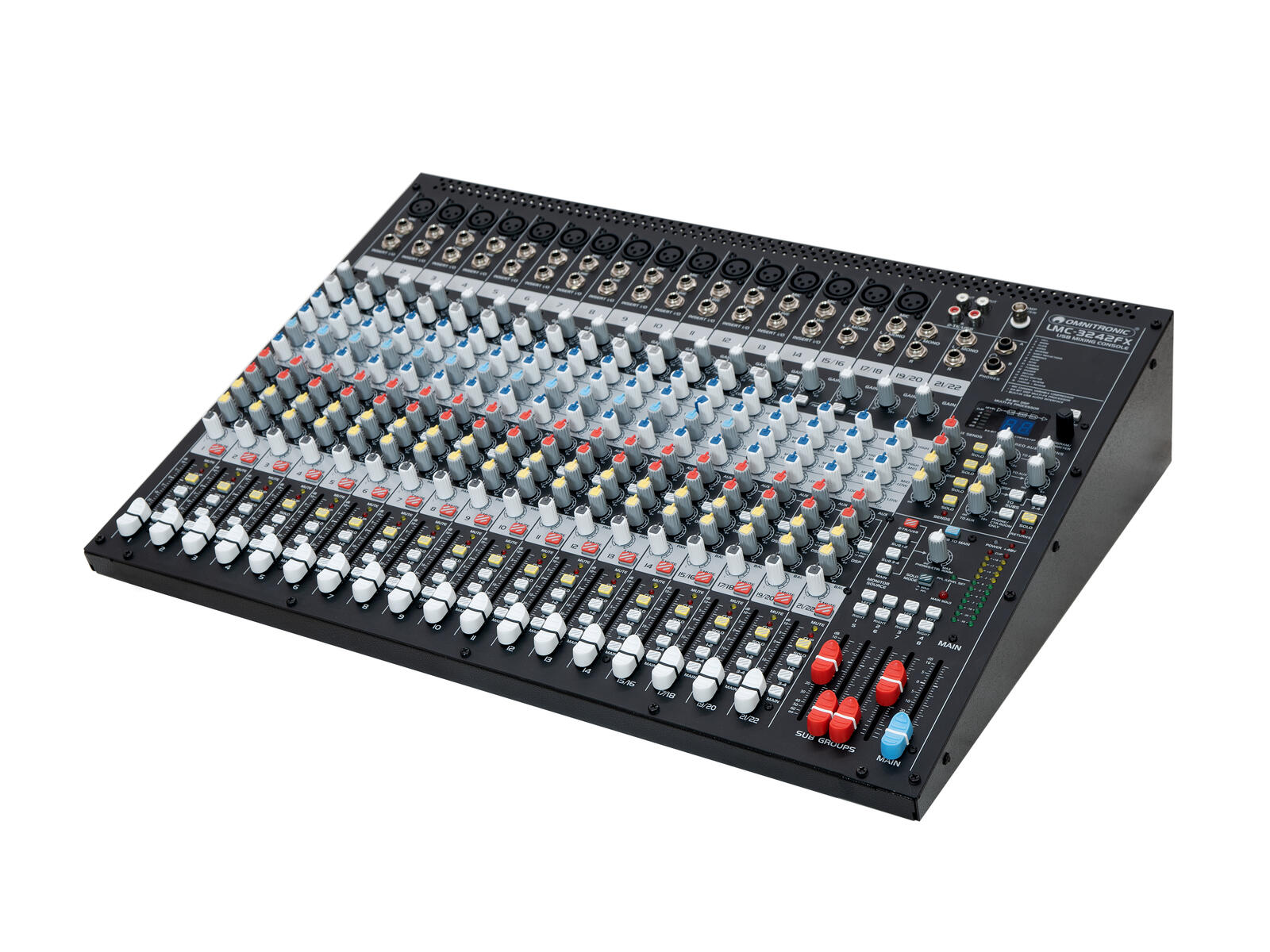 OMNITRONIC LMC-3242FX USB Mixing Console - Image 2
