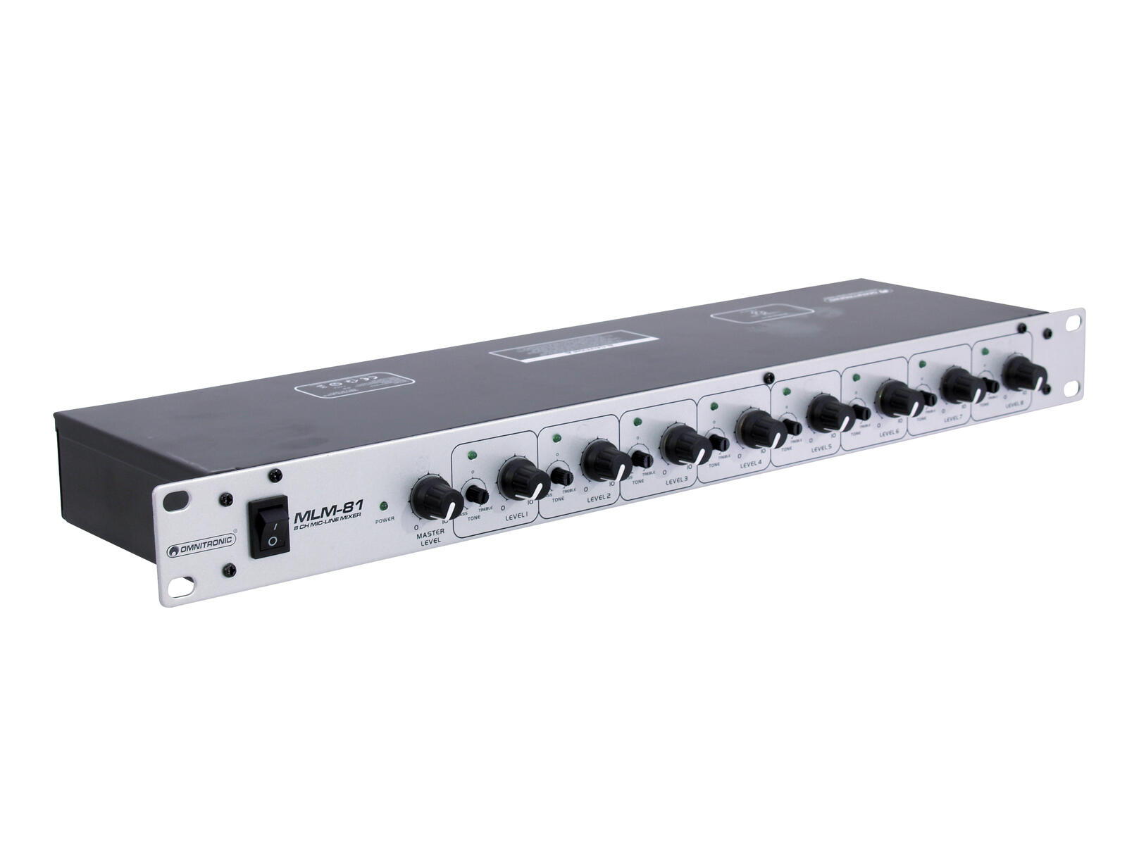 OMNITRONIC MLM-81 Microphone/Line Mixer - Image 2