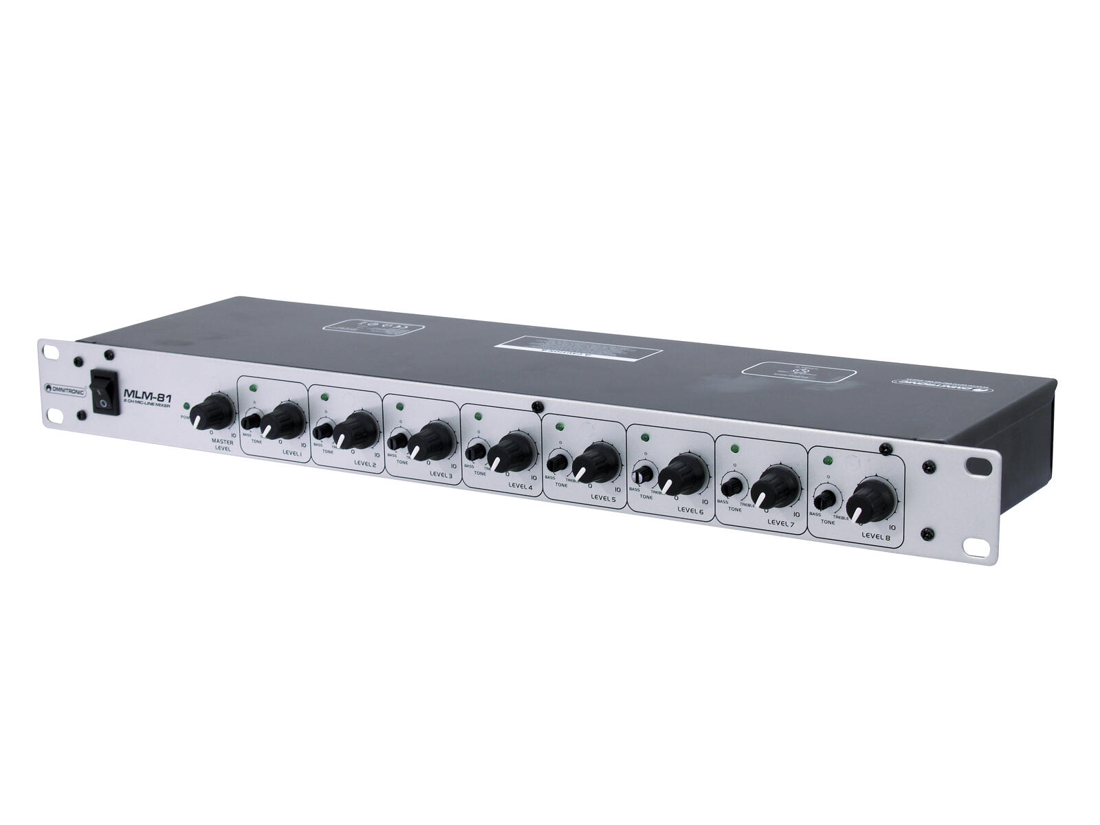 OMNITRONIC MLM-81 Microphone/Line Mixer - Image 4
