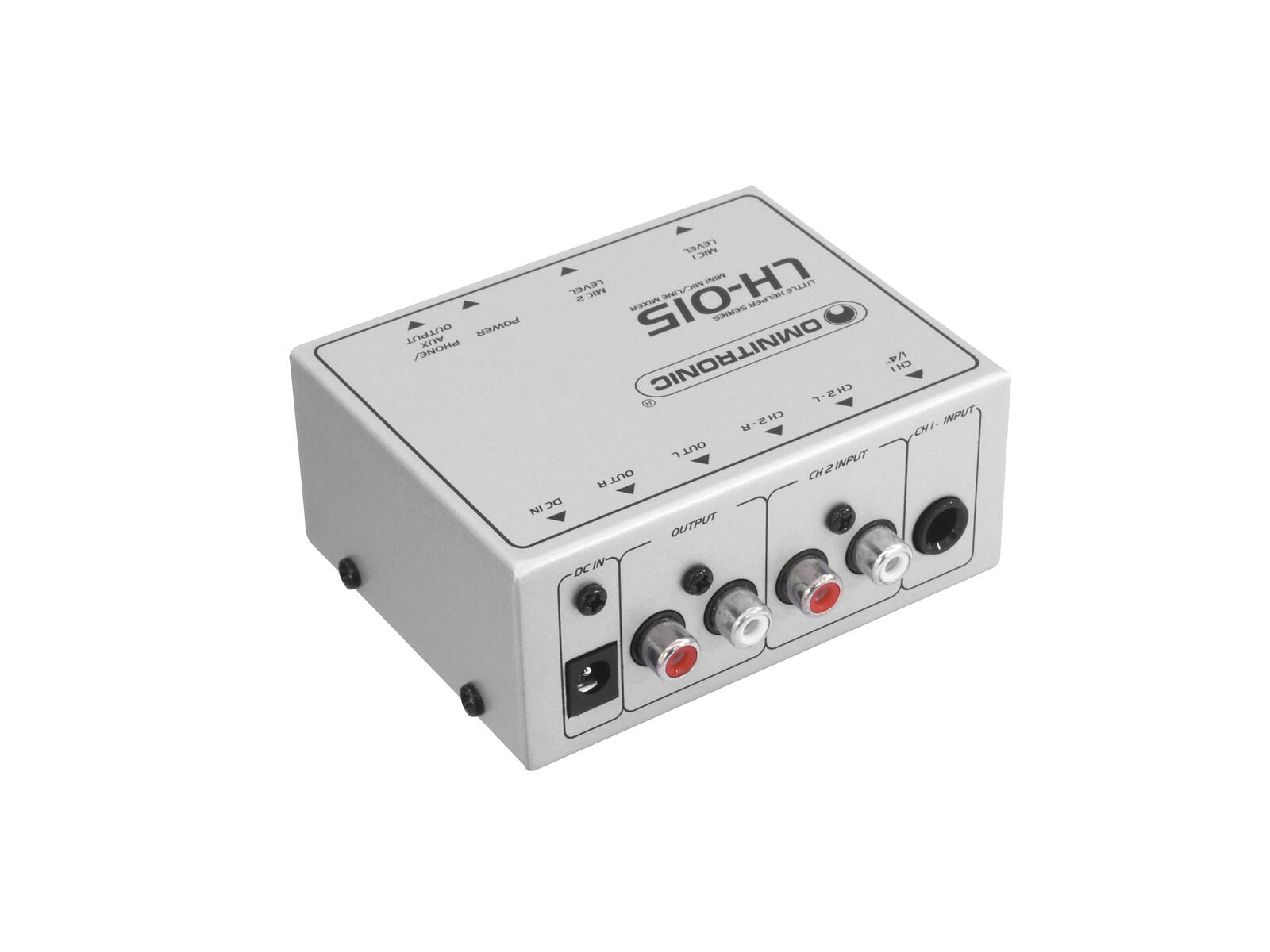 OMNITRONIC LH-015 2-channel Mic/Line Mixer - Image 2
