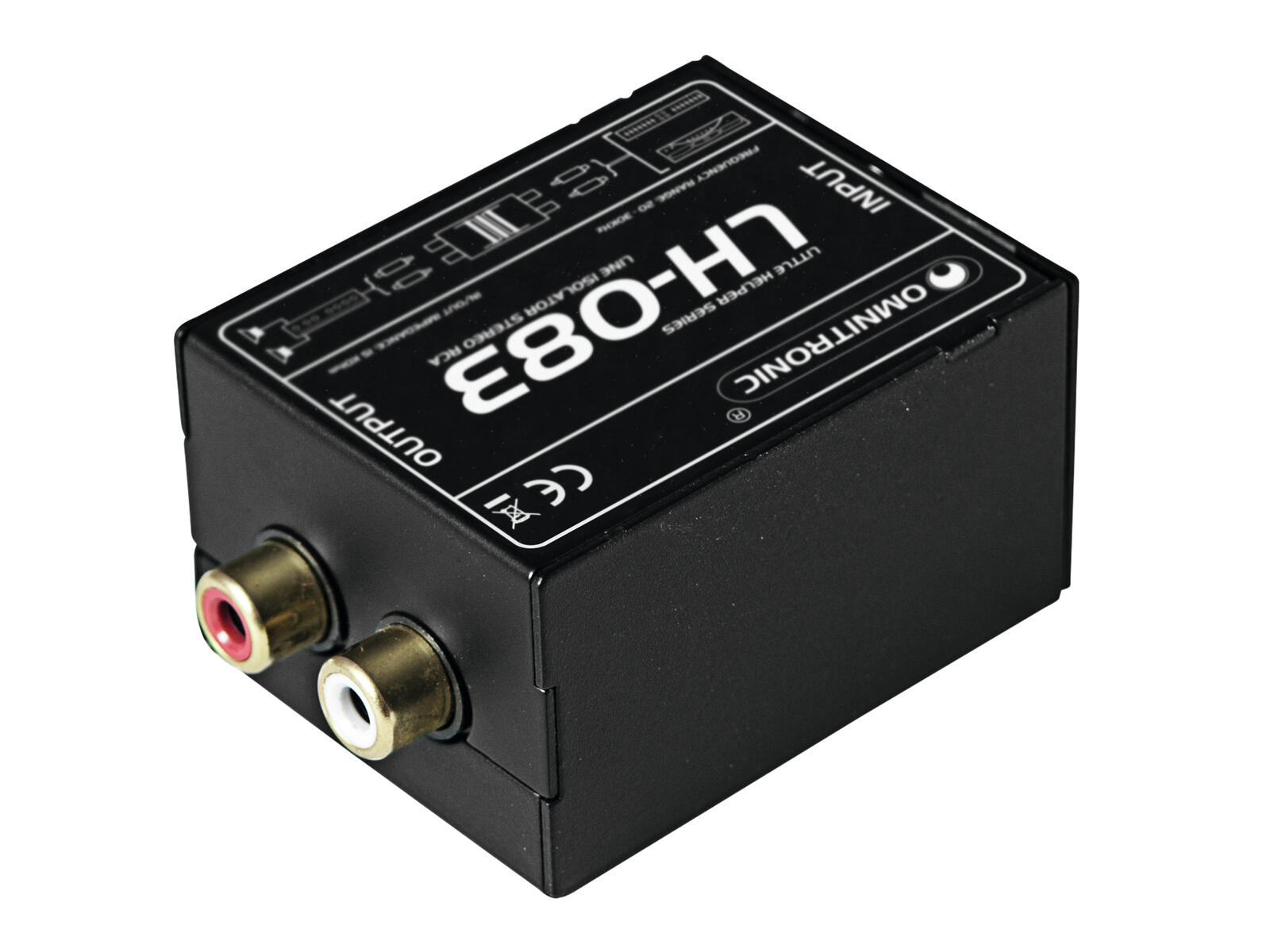 OMNITRONIC LH-083 Stereo Isolator RCA S - Image 2