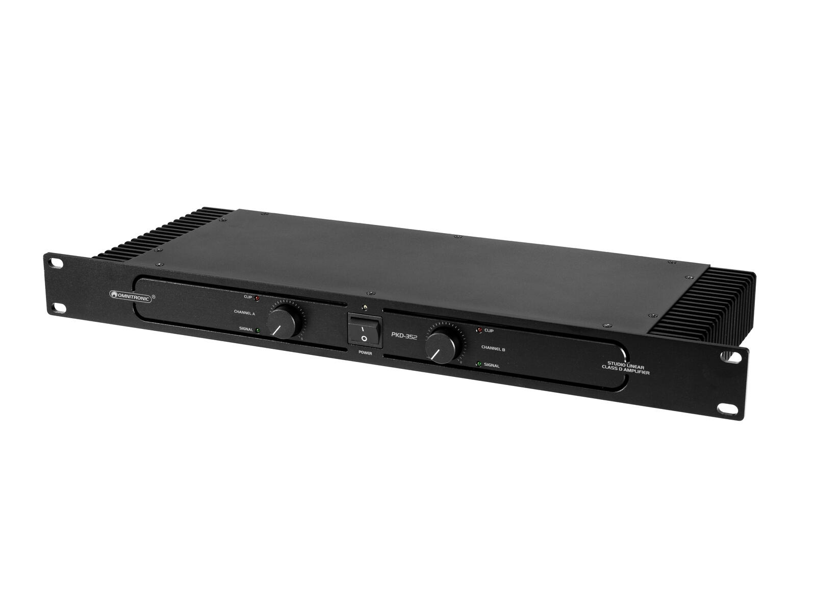 OMNITRONIC PKD-352 Class D Studio Amplifier - Image 2