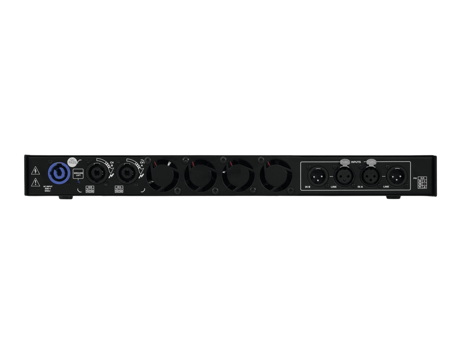 OMNITRONIC XDA-2402 Class D Amplifier - Image 3