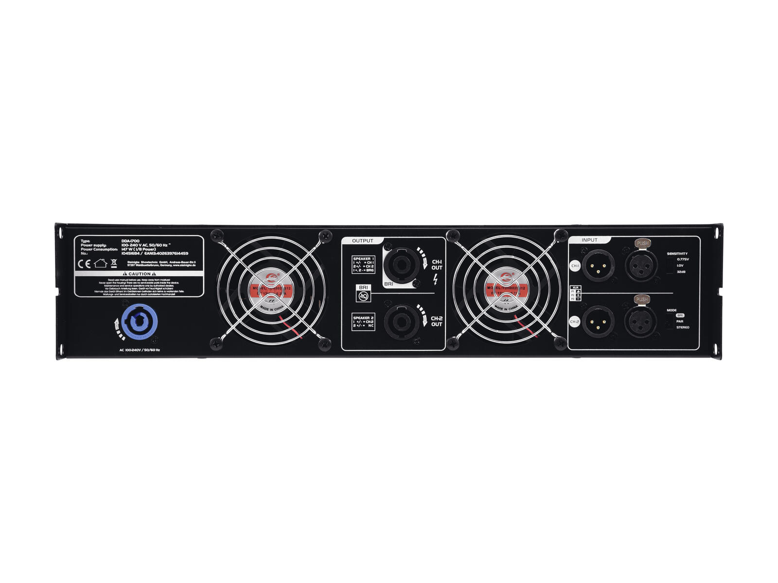 PSSO DDA-1700 Amplifier - Image 3