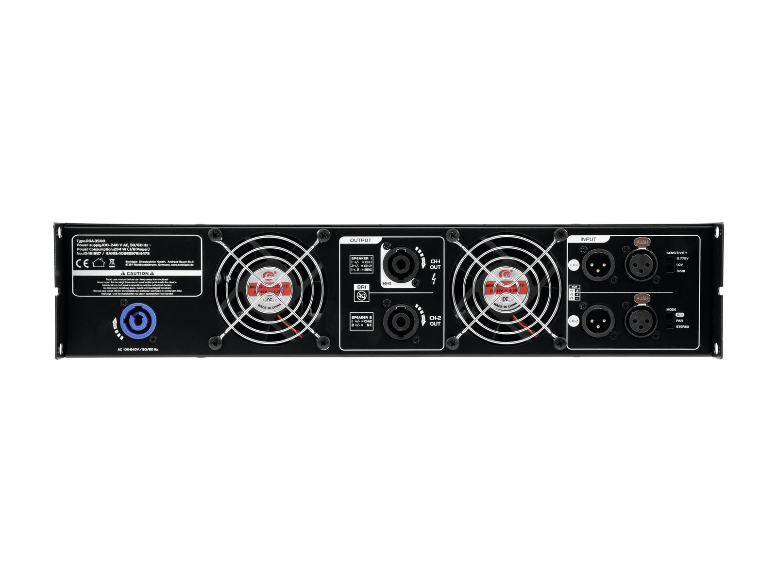 PSSO DDA-3500 Amplifier - Image 3