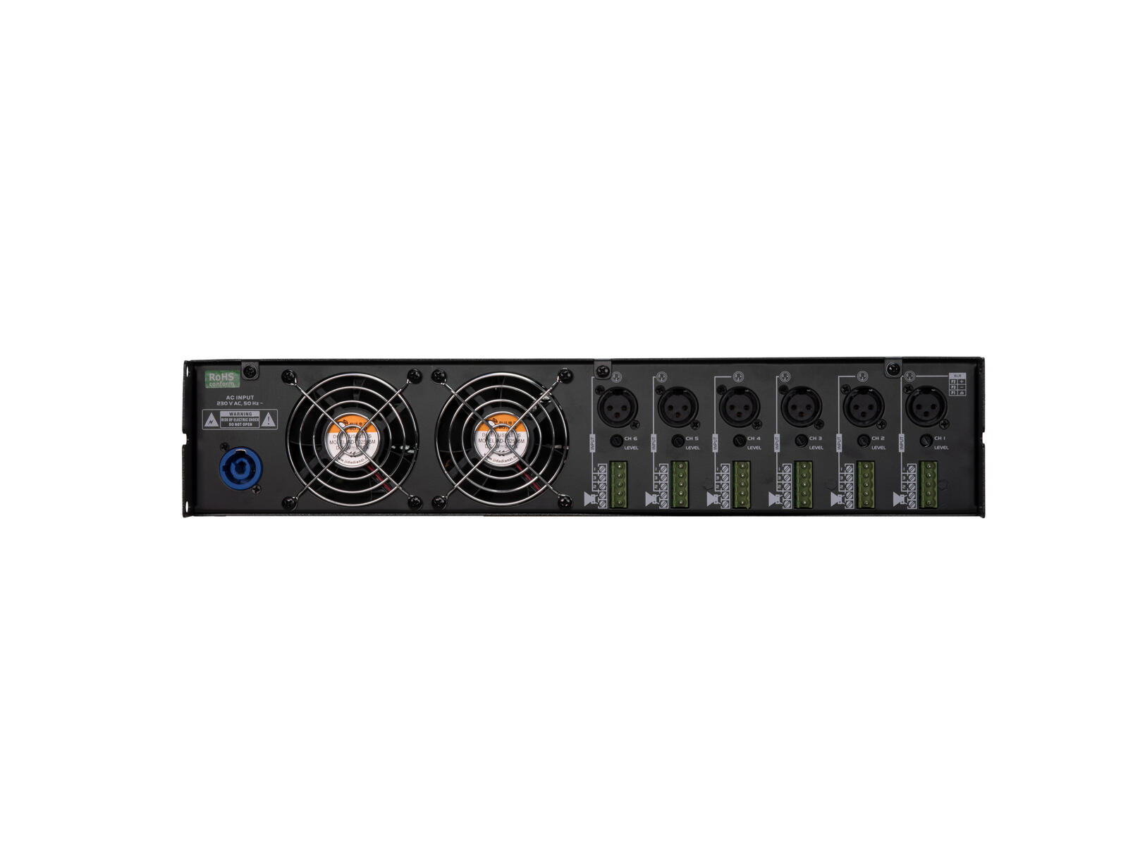 OMNITRONIC MCD-3006 MK2 6-Channel Installation Amplifier - Image 5