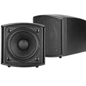 OMNITRONIC OD-2T Wall Speaker 100V black 2x