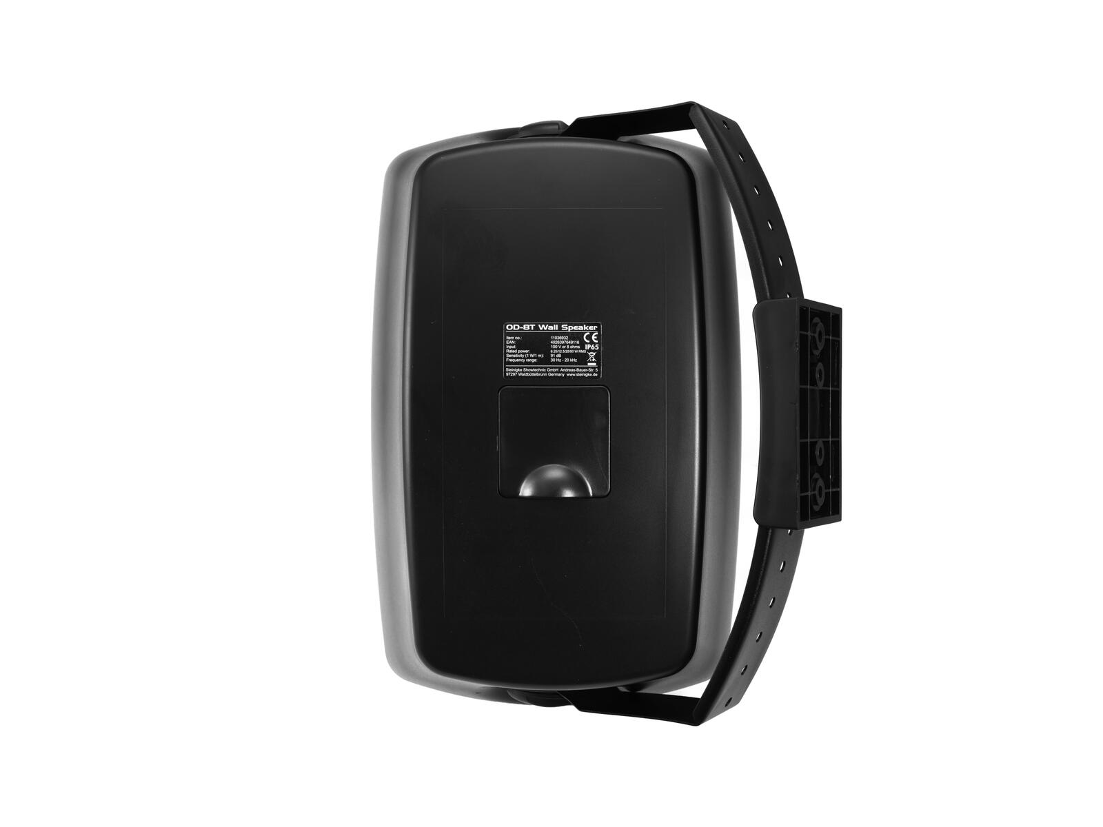 OMNITRONIC OD-8T Wall Speaker 100V black 2x - Image 2