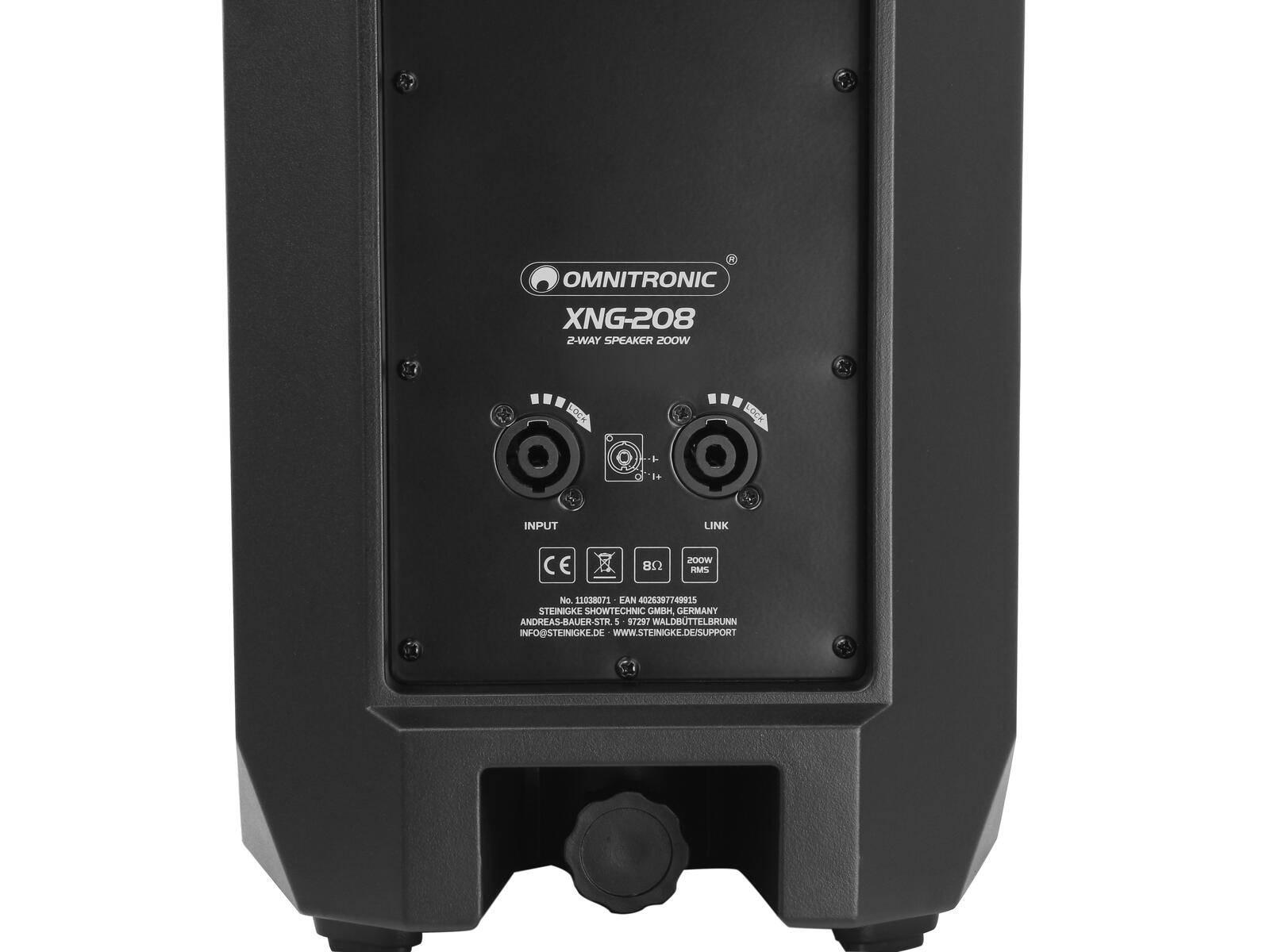 OMNITRONIC XNG-208 2-way Speaker 8" - Image 3