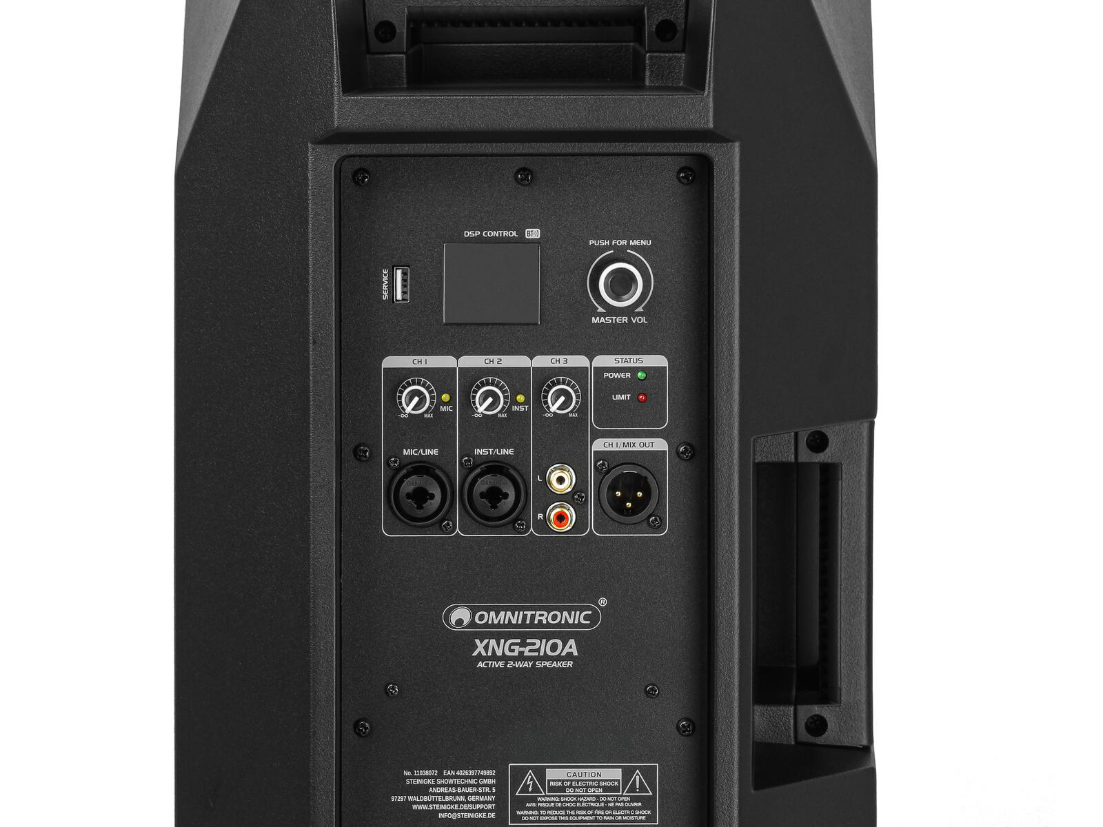 OMNITRONIC XNG-210A 2-way Speaker, active, DSP - Image 3