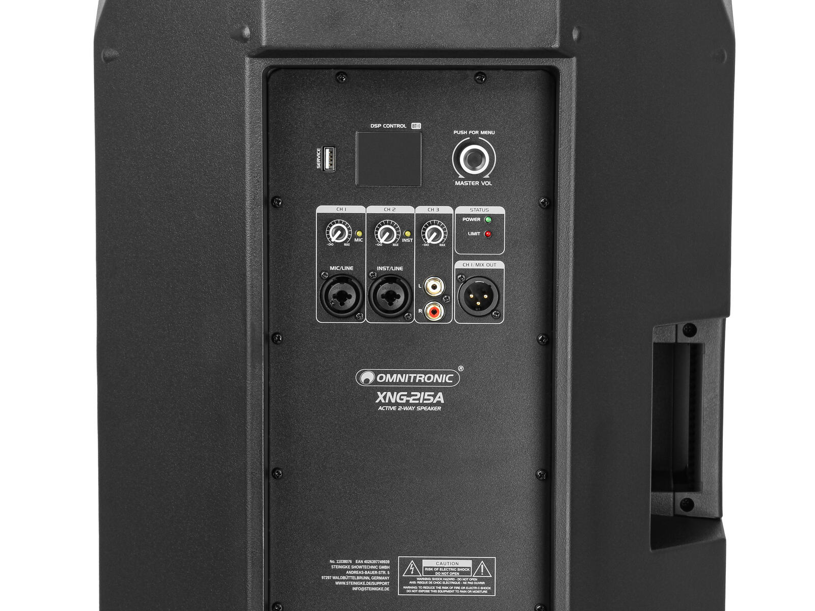 OMNITRONIC XNG-215A 2-way Speaker, active, DSP - Image 3