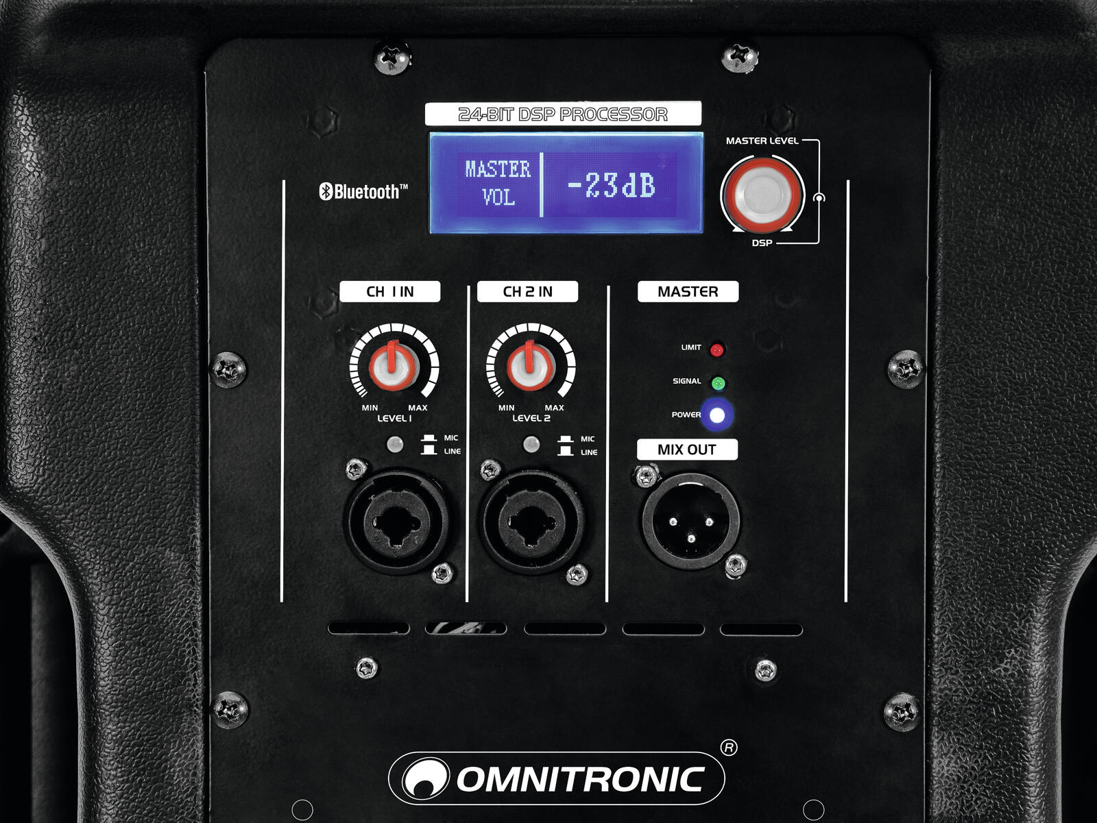 OMNITRONIC XKB-212A 2-way Speaker, active, DSP - Image 5