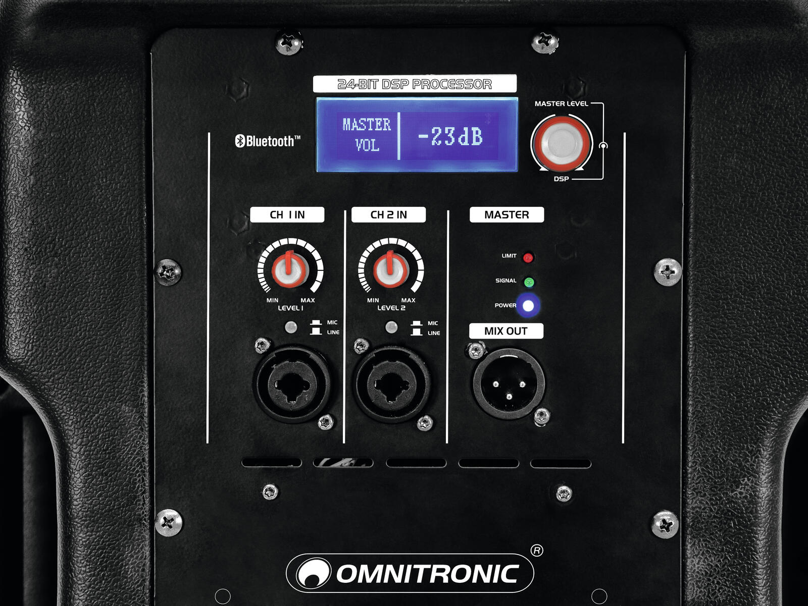 OMNITRONIC XKB-215A 2-way Speaker, active, DSP - Image 5
