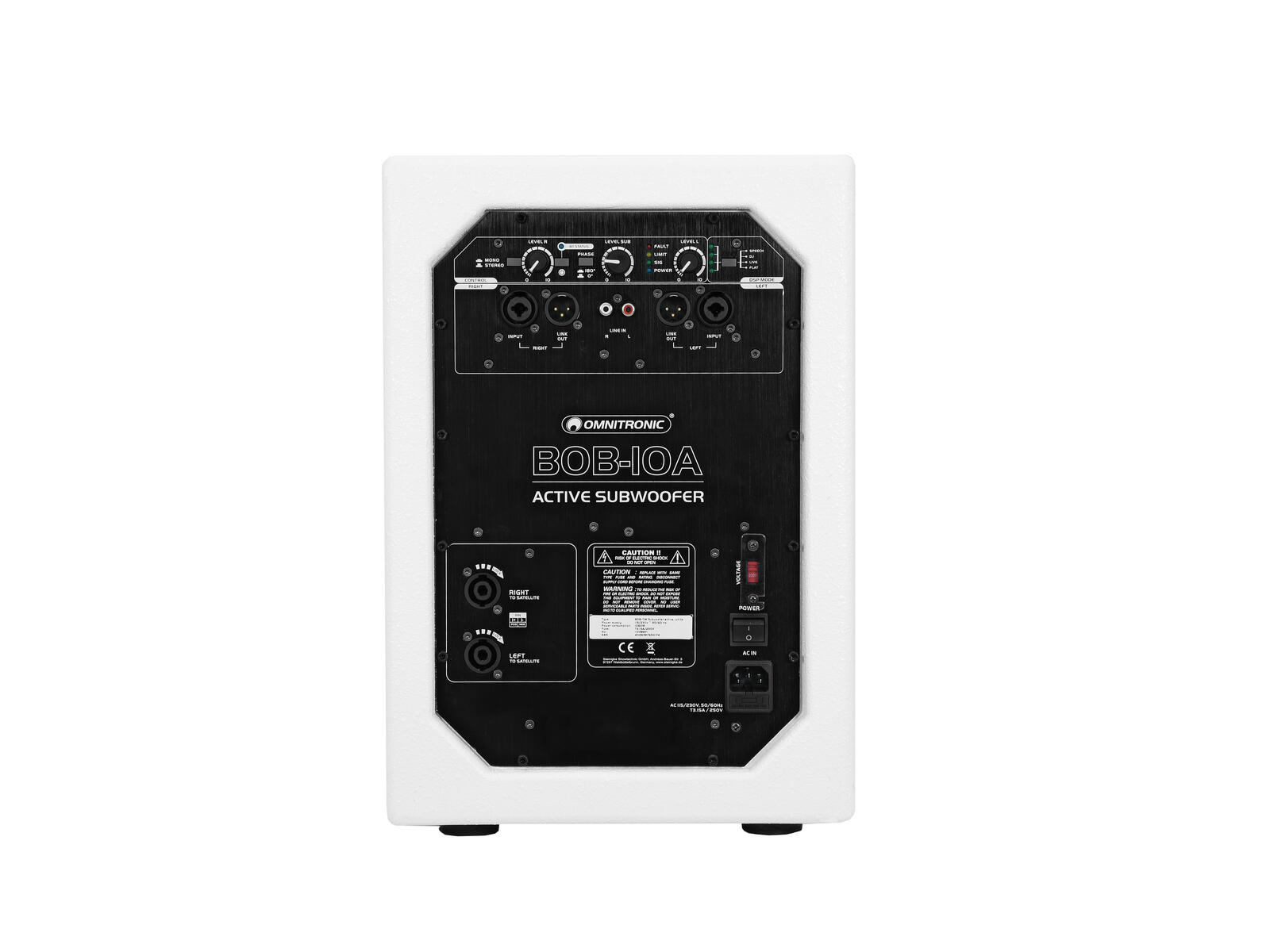 OMNITRONIC BOB-10A Subwoofer active white - Image 4