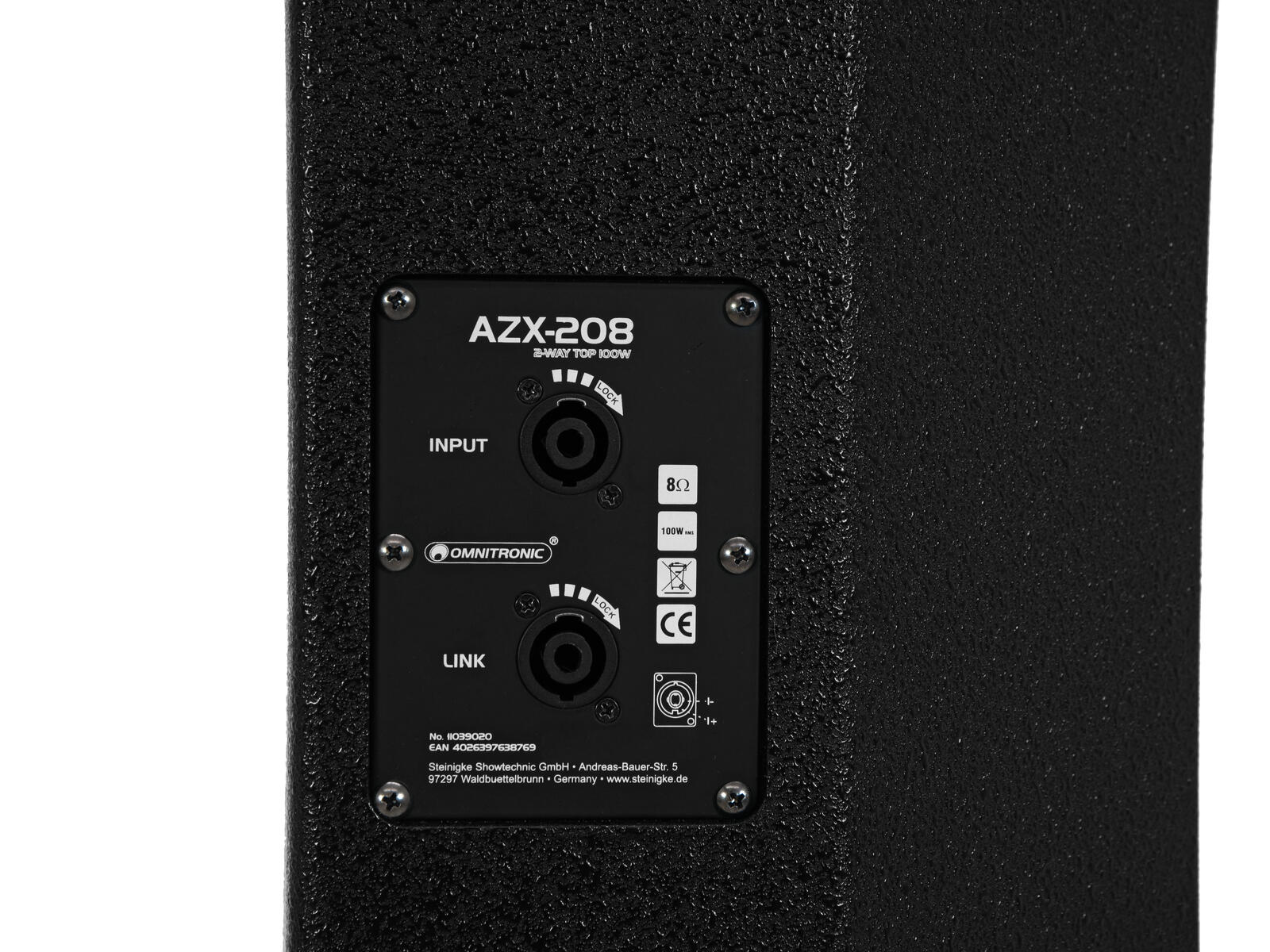 OMNITRONIC AZX-208 2-way Top 100W - Image 5