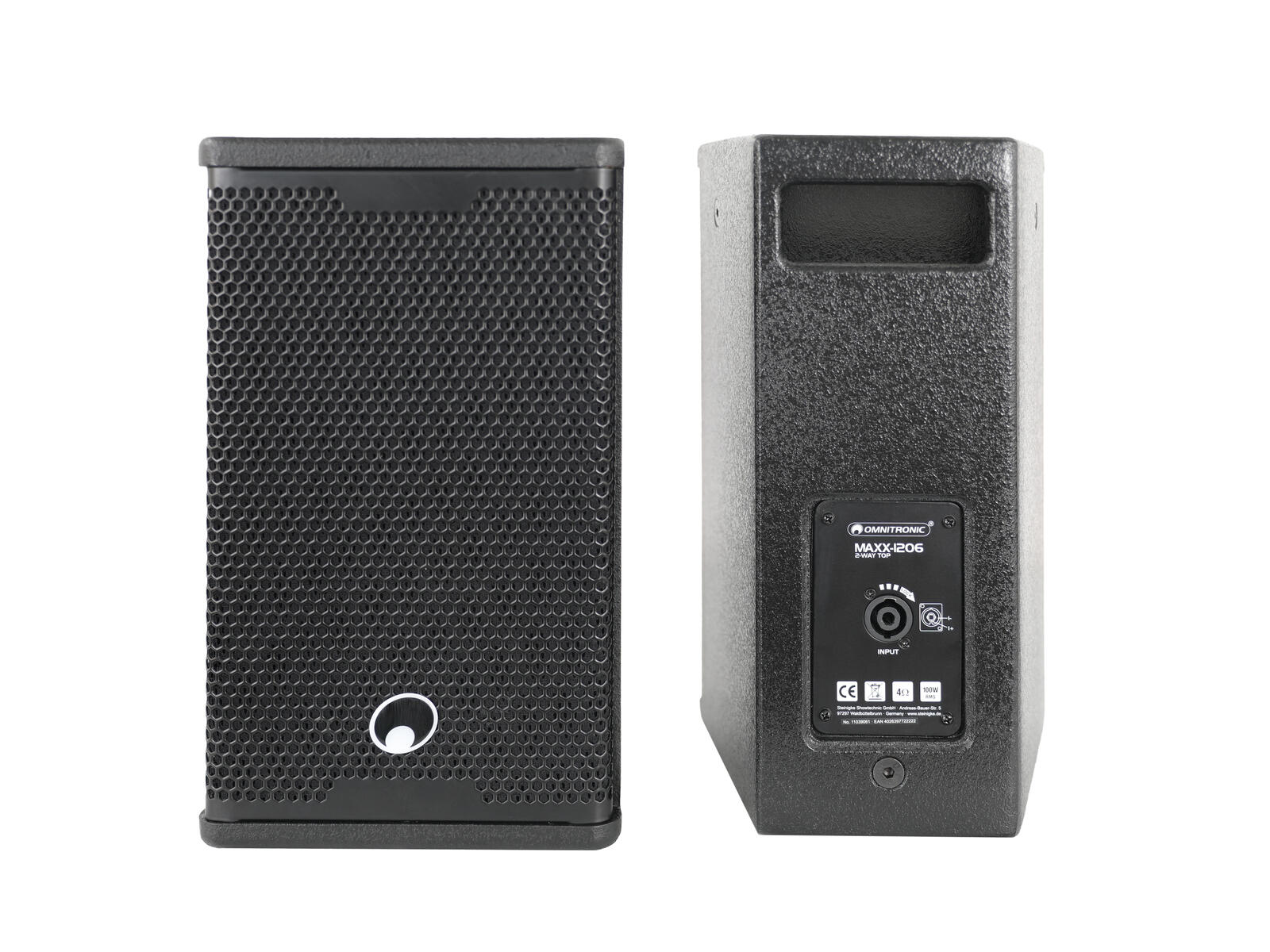 OMNITRONIC MAXX-1206 2-way Top 6.5" 2x - Image 3