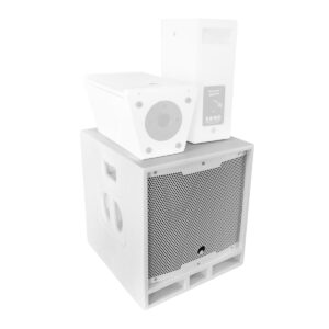 OMNITRONIC MAXX-1206DSP 2.1 Active Subwoofer 12" white