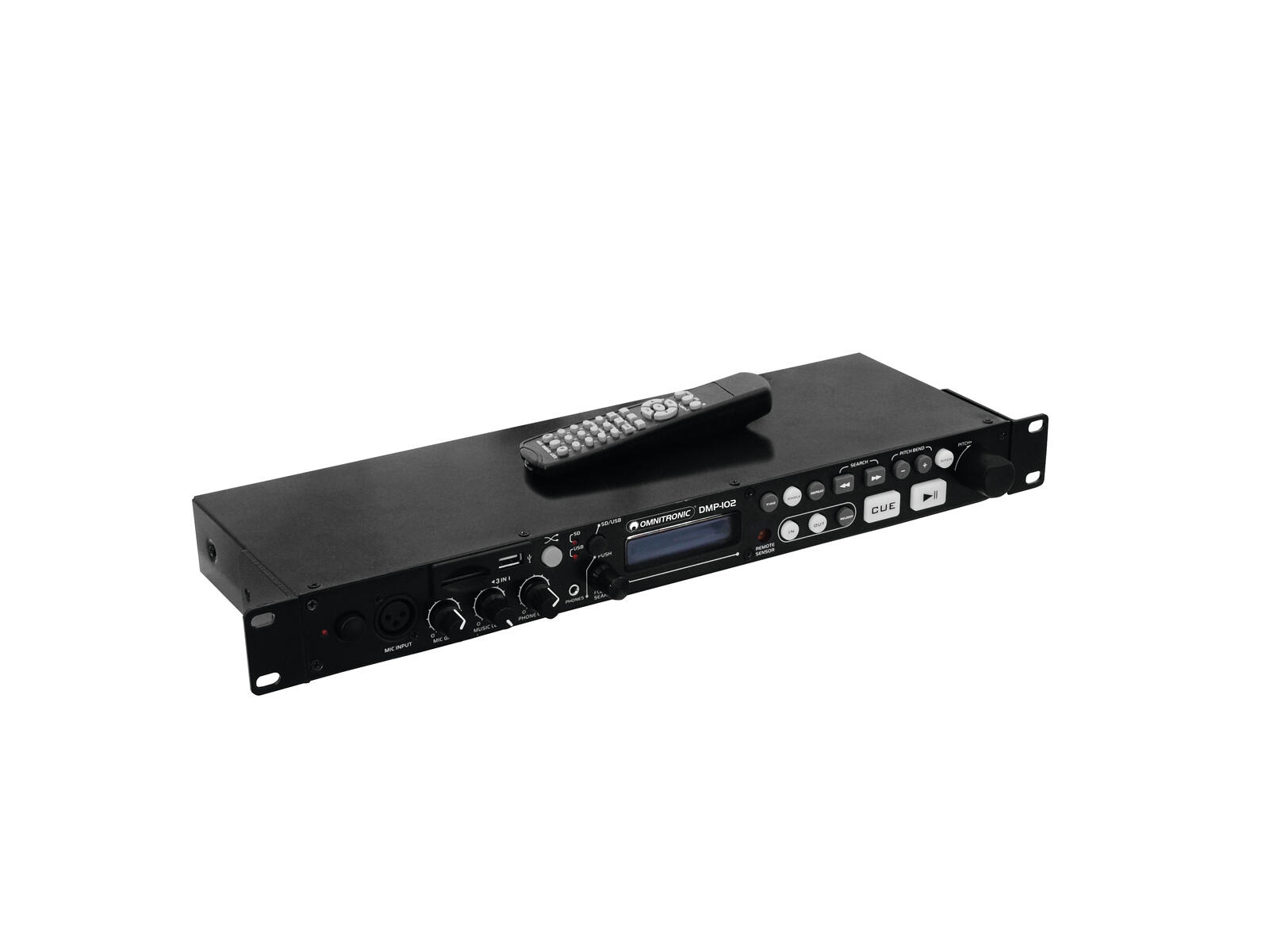 OMNITRONIC DMP-102 USB/SD Card Player - Image 2