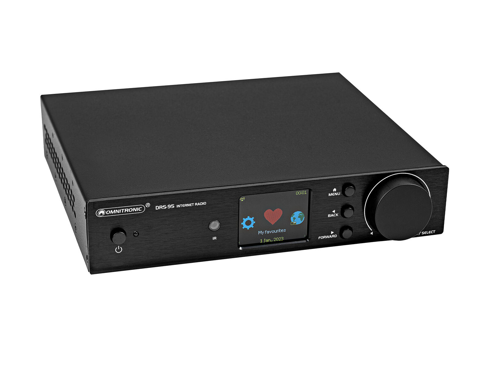 OMNITRONIC DRS-95 Internet Radio with DAB+ and Bluetooth - Image 5