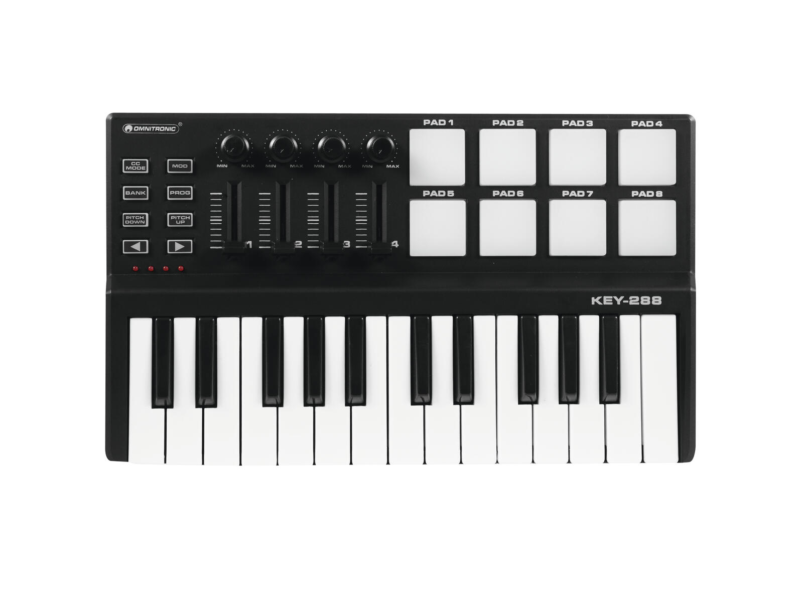 OMNITRONIC KEY-288 MIDI Controller - Image 5