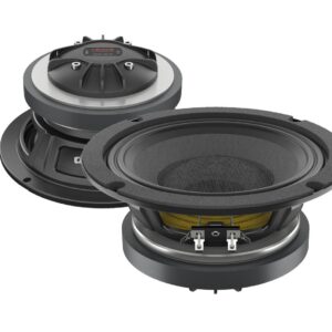 LAVOCE CSF061.70K 6.5" Coaxial Speaker, Ferrite, Steel Basket Driver