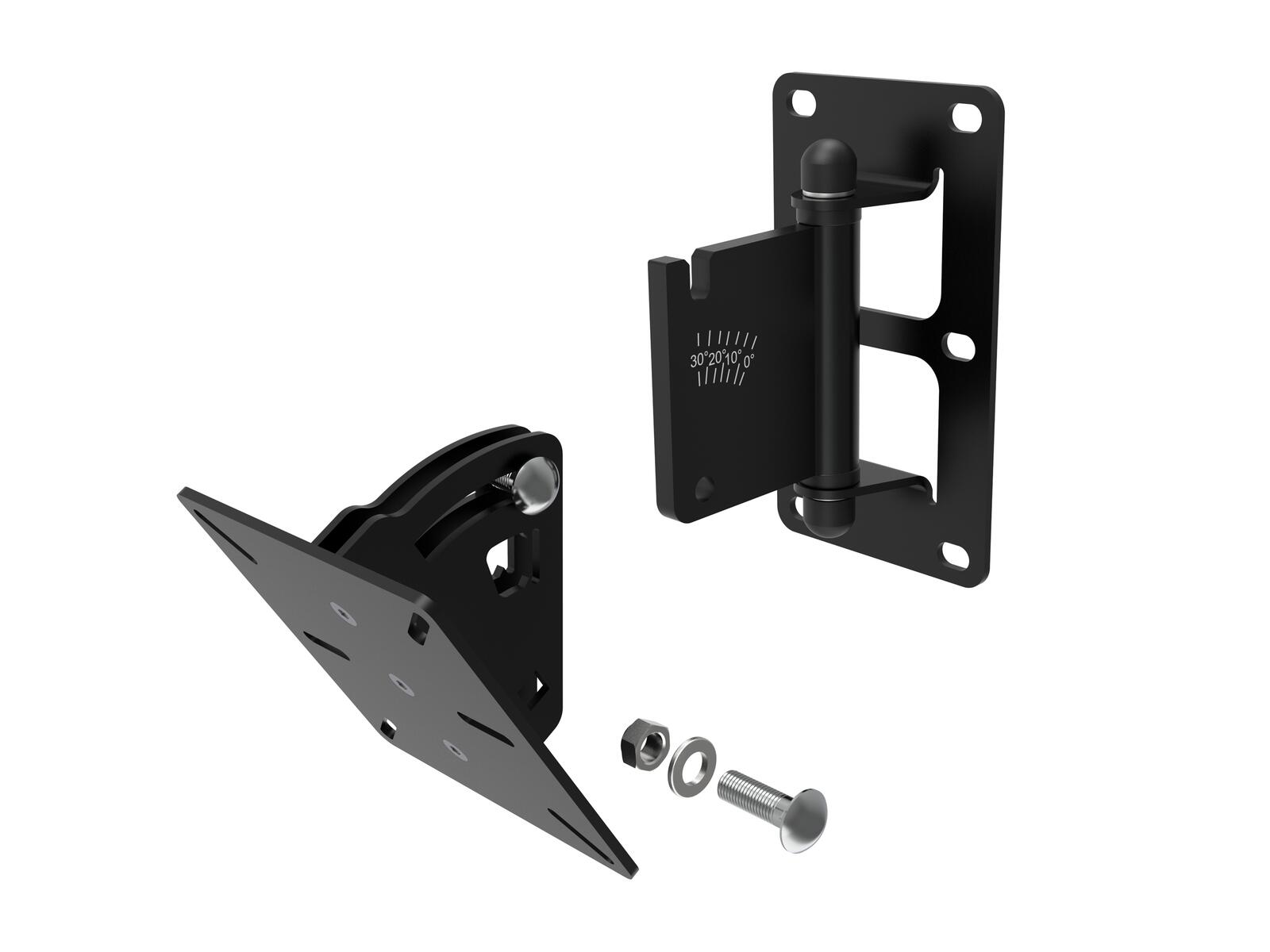 INTUSONIC VESA75-100PRO-W Speaker Bracket white - Image 3