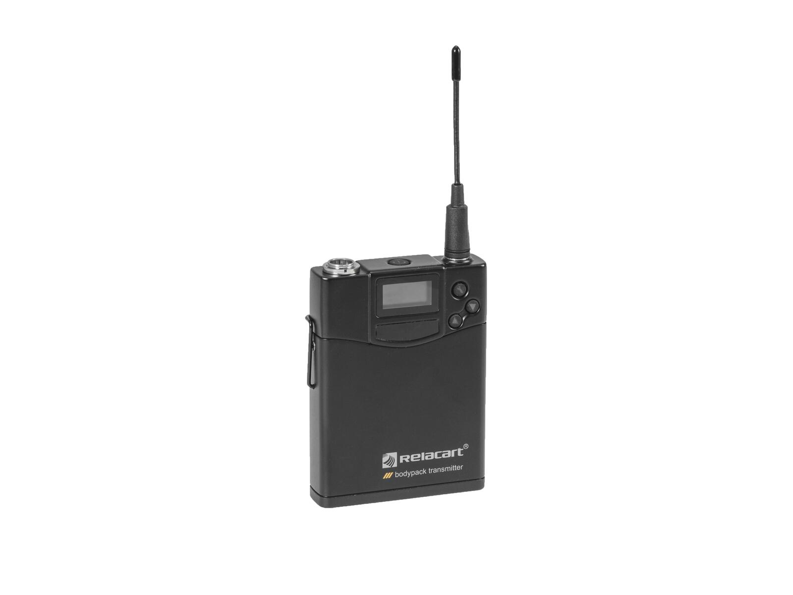 RELACART UT-222 Bodypack 522-554 MHz with HM-600S Headset - Image 3