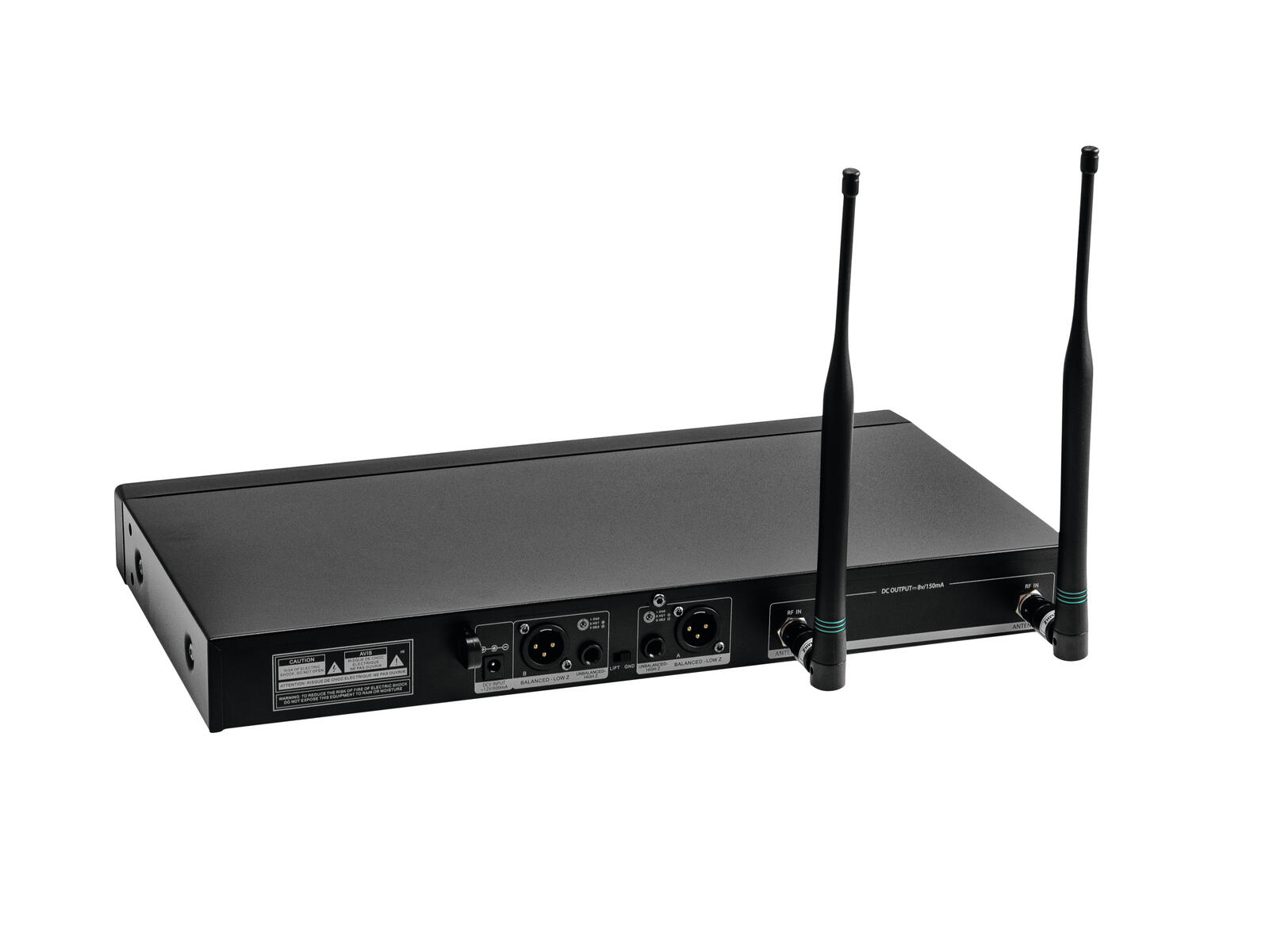 RELACART UR-222D 2-channel UHF System 823-832 + 863-865 MHz - Image 5