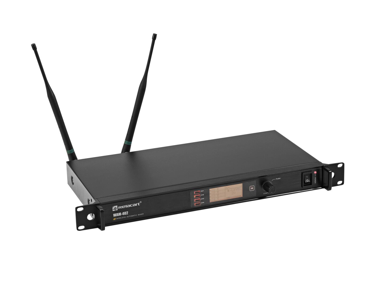 RELACART WAM-402 4CH Digital UHF Automatic Mixer - Image 2
