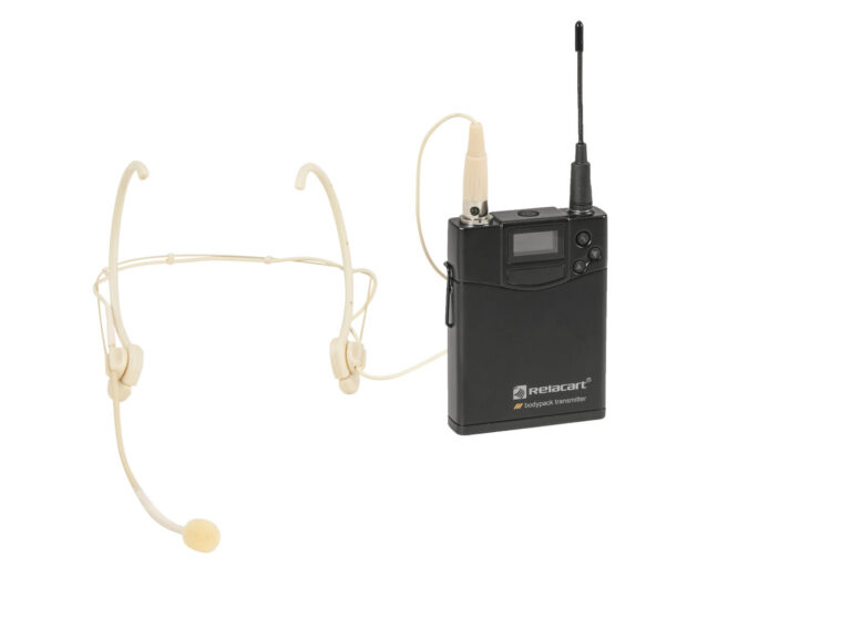 RELACART UT-222 Bodypack with HM-600S Headset