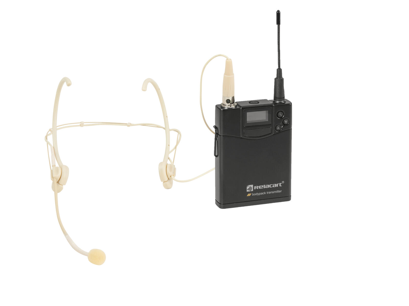 RELACART UT-222 Bodypack with HM-600S Headset