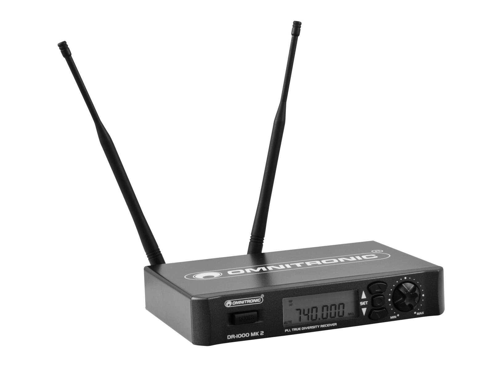 OMNITRONIC DR-1000 MK2 Wireless Receiver - Image 2