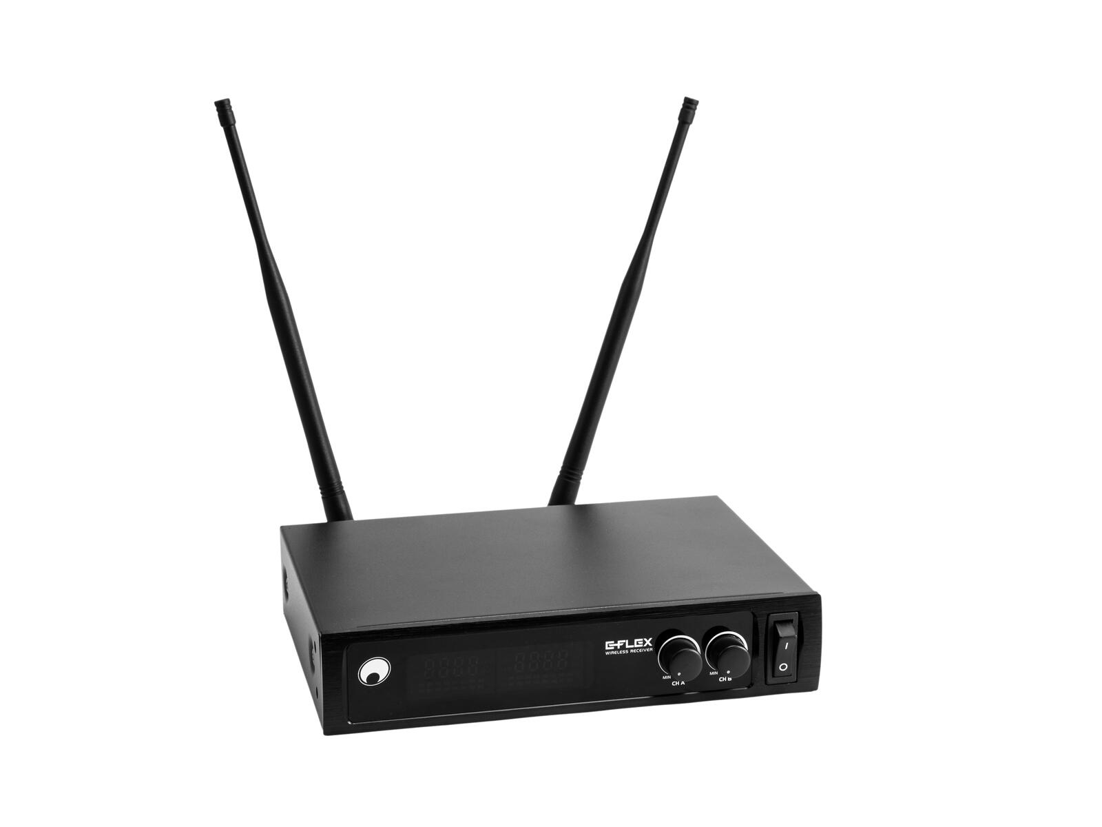 OMNITRONIC UHF E-FLEX 2, Wireless Mic System 823-832/863-865 MHz - Image 2