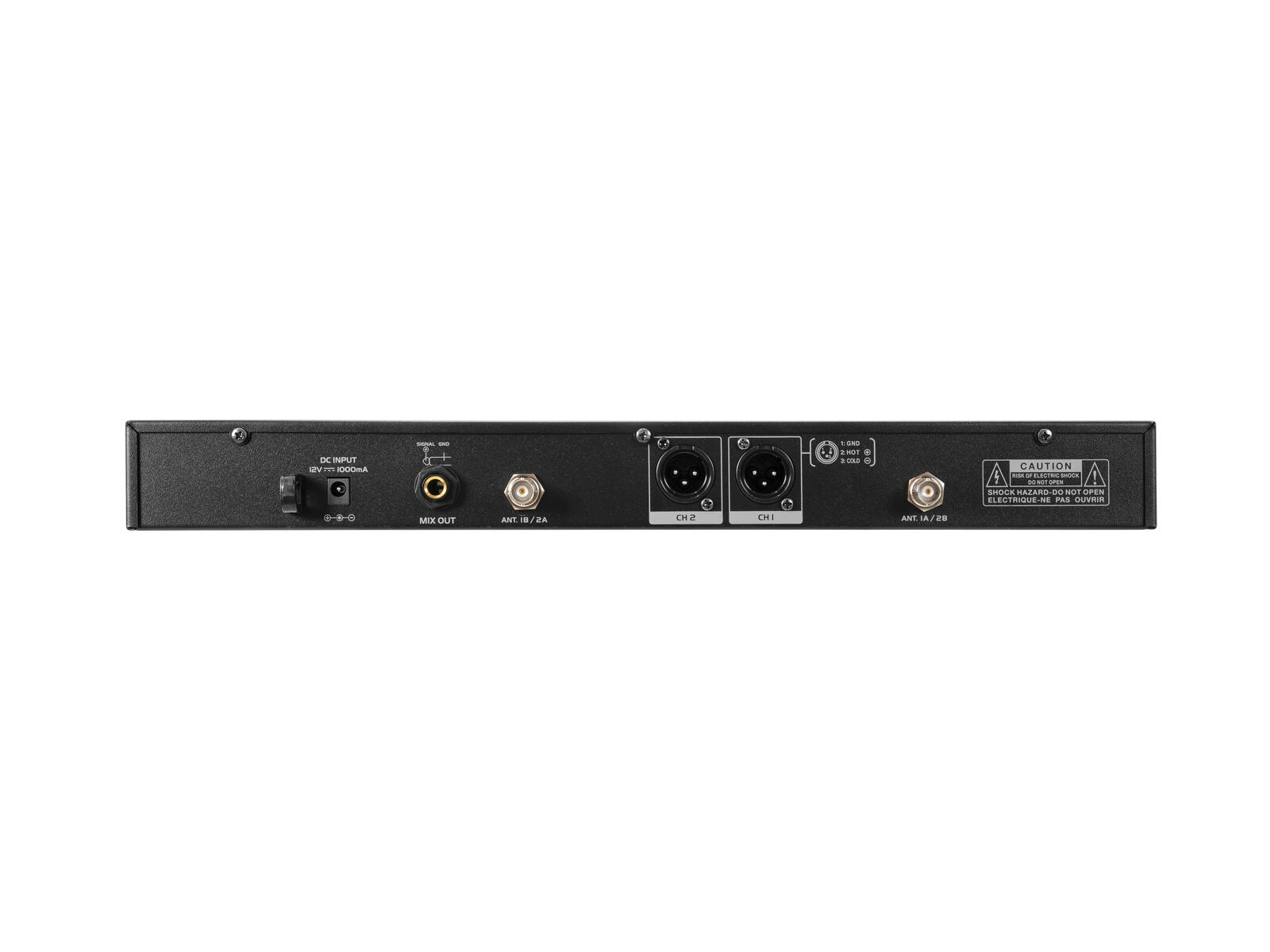 OMNITRONIC UHF-602 2-channel Wireless Mic System 520-554 MHz - Image 5