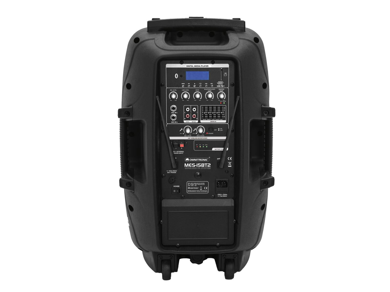 OMNITRONIC MES-15BT2 Wireless PA System - Image 4