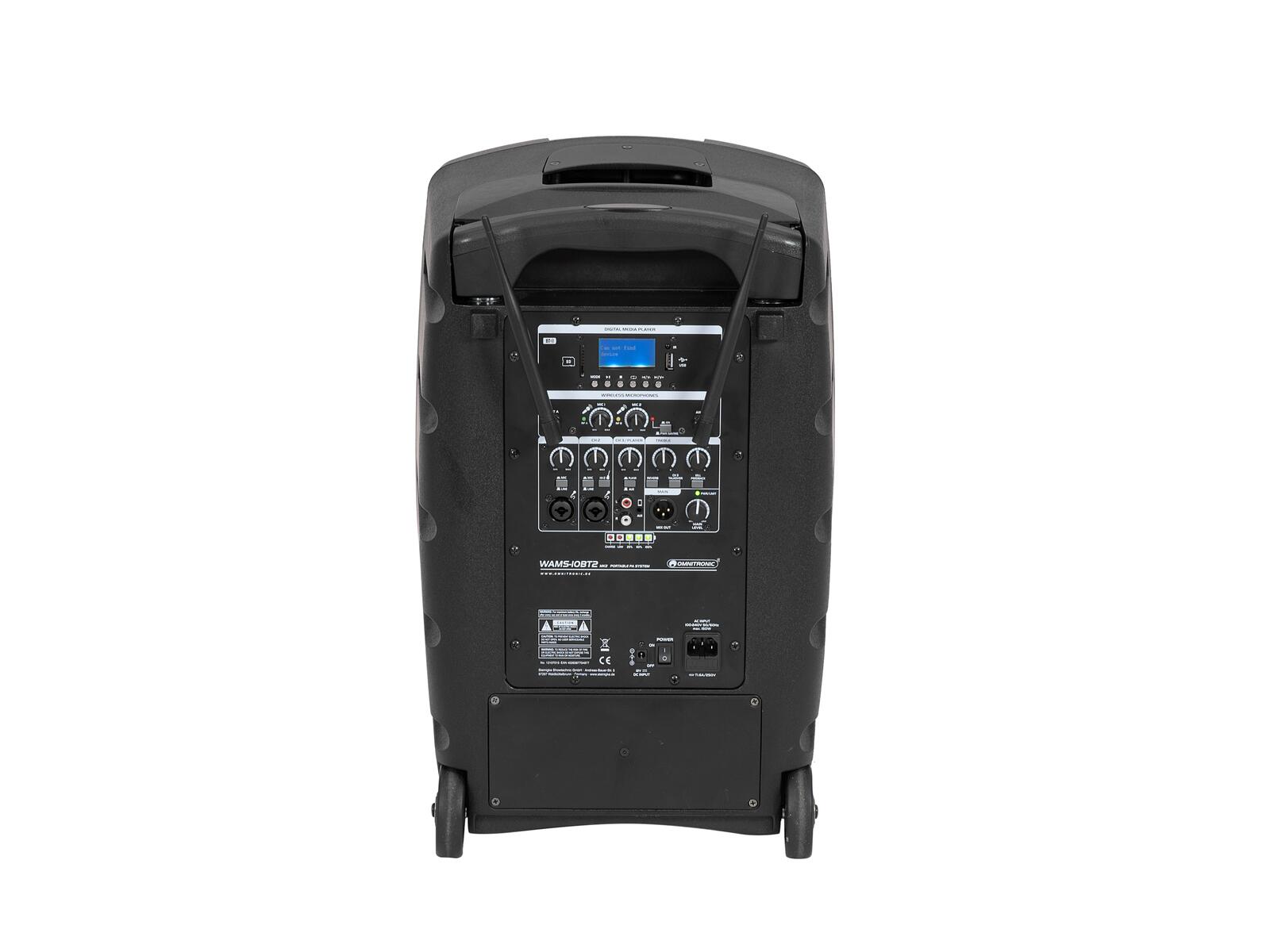 OMNITRONIC WAMS-10BT2 MK2 Wireless PA System - Image 3