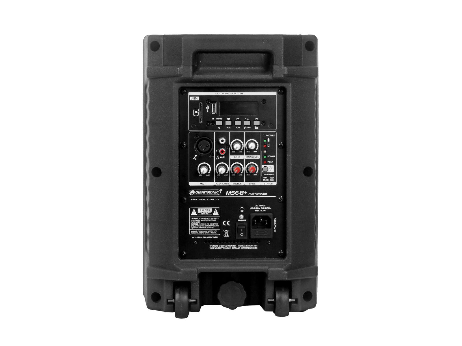 OMNITRONIC MSE-8+ Battery Party Speaker with LED Effects - Image 3