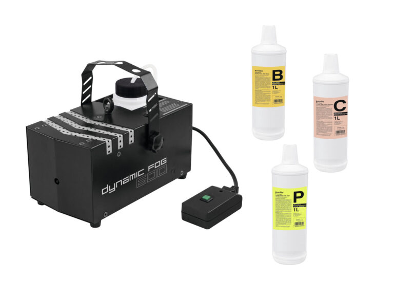 EUROLITE Set Dynamic Fog 600 + Fluids