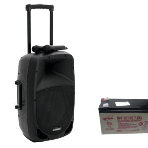 OMNITRONIC Set MES-12BT2 + Battery