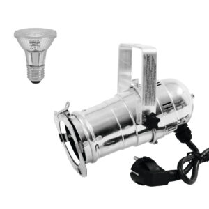 EUROLITE Set PAR-20 Spot sil + PAR-20 230V SMD 6W E-27 LED 6500K