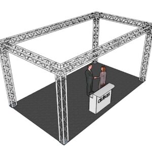 ALUTRUSS Truss Set QUADLOCK 6082 rectangle 7x4x3.5m (WxDxH)