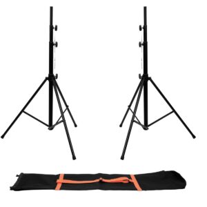 EUROLITE Set 2x LS-1 EU Steel + Carrying Bag