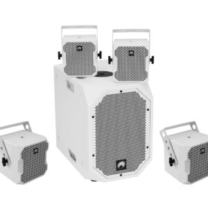 OMNITRONIC Set BOB-10A wh + 4x BOB-4 wh